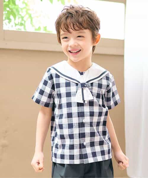 BEAUTY&YOUTHセーラーカラーシャツプルオーバー BEAUTY&YOUTH UNITED ARROWS（ビューティーアンドユース