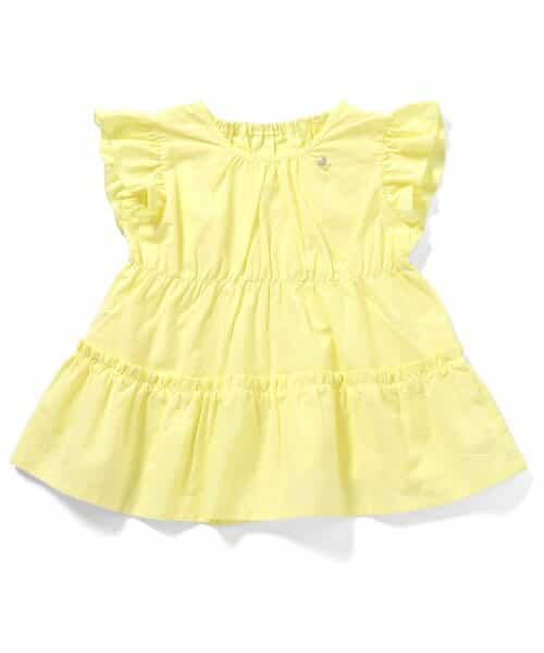 WEB限定  デイリーカラフルティアードブラウス