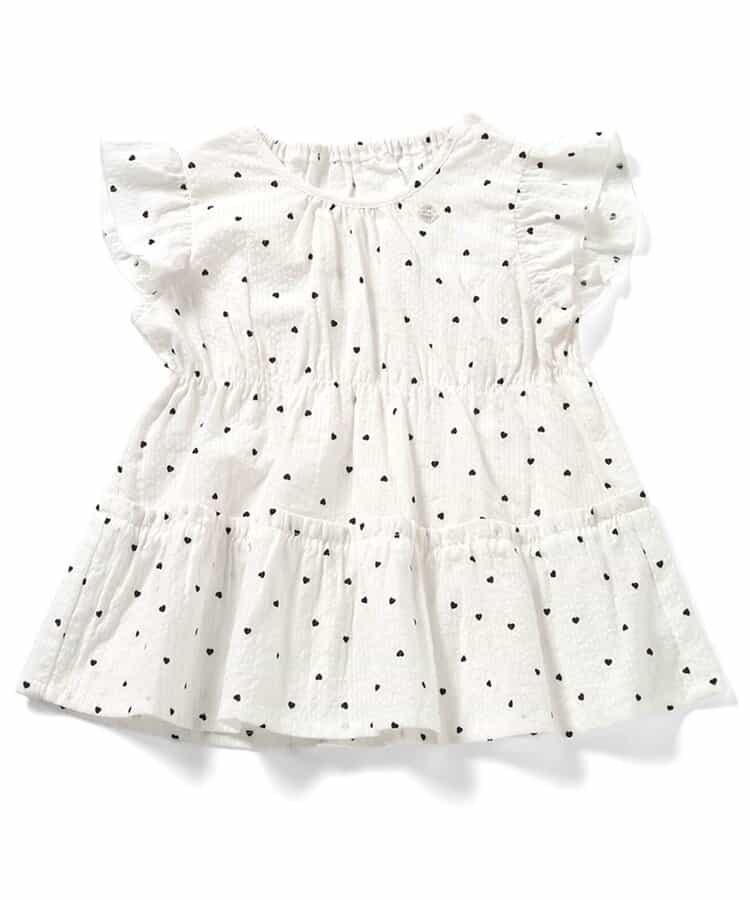 WEB限定  デイリーカラフルティアードブラウス