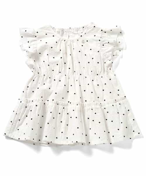 WEB限定  デイリーカラフルティアードブラウス