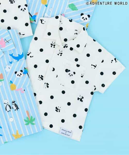 ★SALE★【リンク】アドベンチャーワールド開襟シャツ