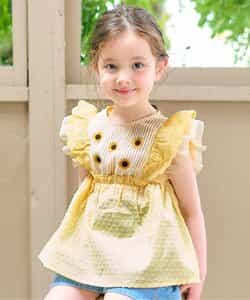 ★SALE★ハート・ひまわり刺繍チュニック