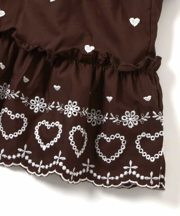 ★SALE★ハート・フラワーレースチュニック(セットアップ可)_831370
