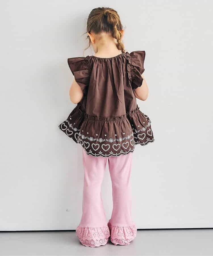 ★SALE★ハート・フラワーレースチュニック(セットアップ可)_831372