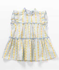 ☆延長決定！6/25(木)お昼12:59まで3点10％OFF☆【リンク】ノースリーブティアードフリルチュニック