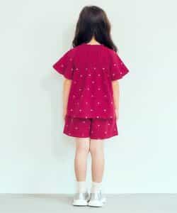 フラワー・ハート刺繍チュニック_セットアップ可_913704
