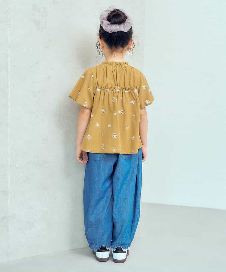 フラワー・ハート刺繍チュニック_セットアップ可_913709
