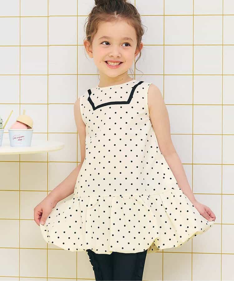 水陸両用バルーンワンピ 撥水