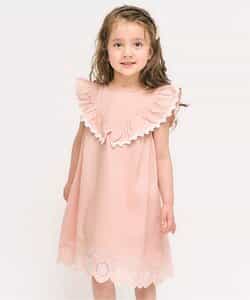 ☆2/10(火)お昼12:59まで3点10％OFF☆★SALE★ヨークフリルレースワンピース