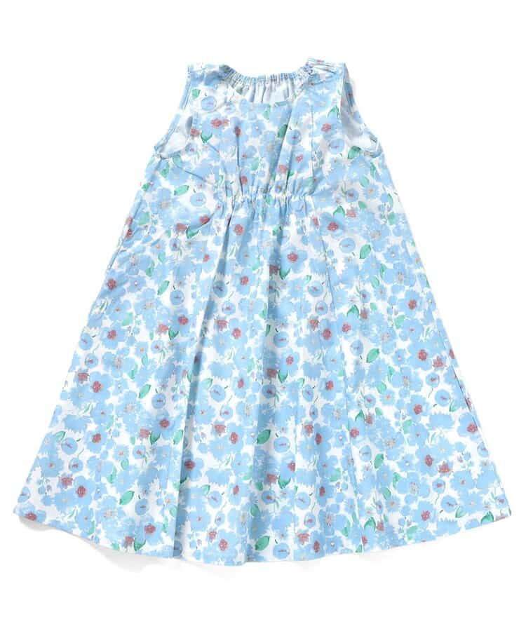 WEB限定　総柄プリントまいにちワンピース