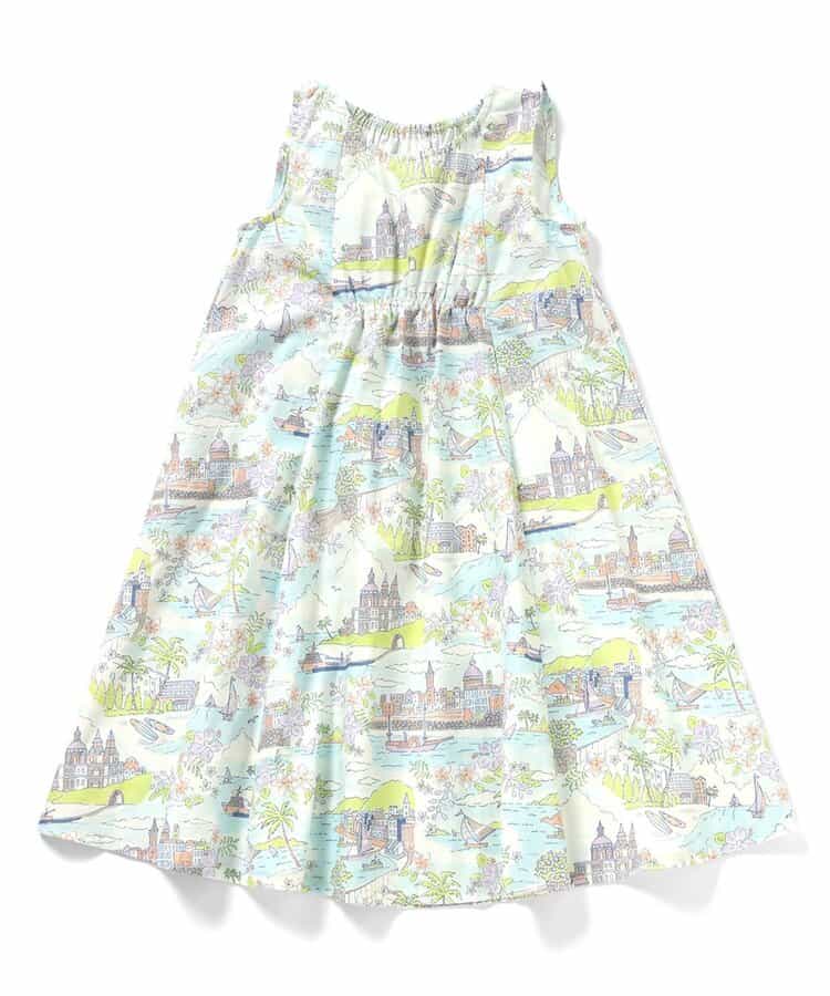 WEB限定　総柄プリントまいにちワンピース