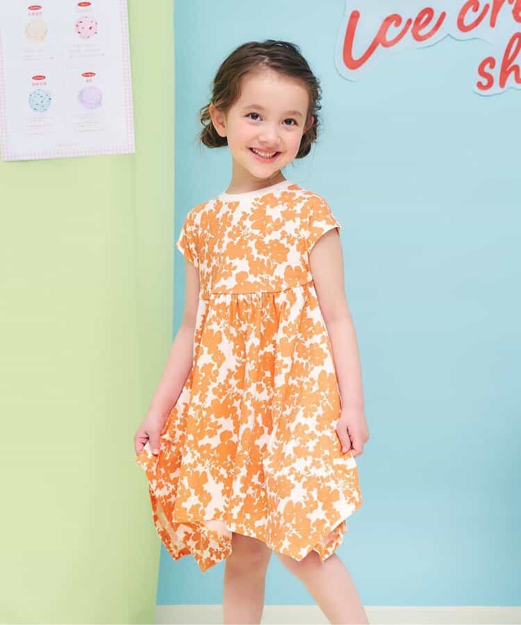 WEB限定  【接触冷感】イレヘムカットソーワンピース