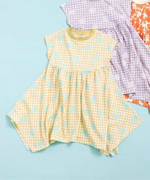 ☆4/23(木)21時～3点10％OFF☆WEB限定  【接触冷感】イレヘムカットソーワンピース