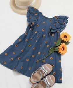 ★SALE★スカラップフリルヒロインワンピース