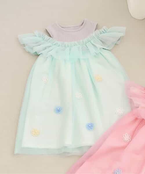 フラワーチュールワンピース