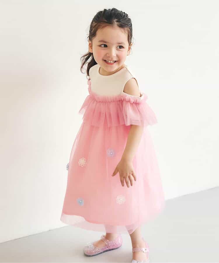 フラワーチュールワンピース