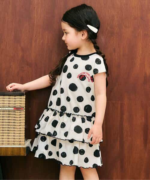 アソート総柄フリルワンピース