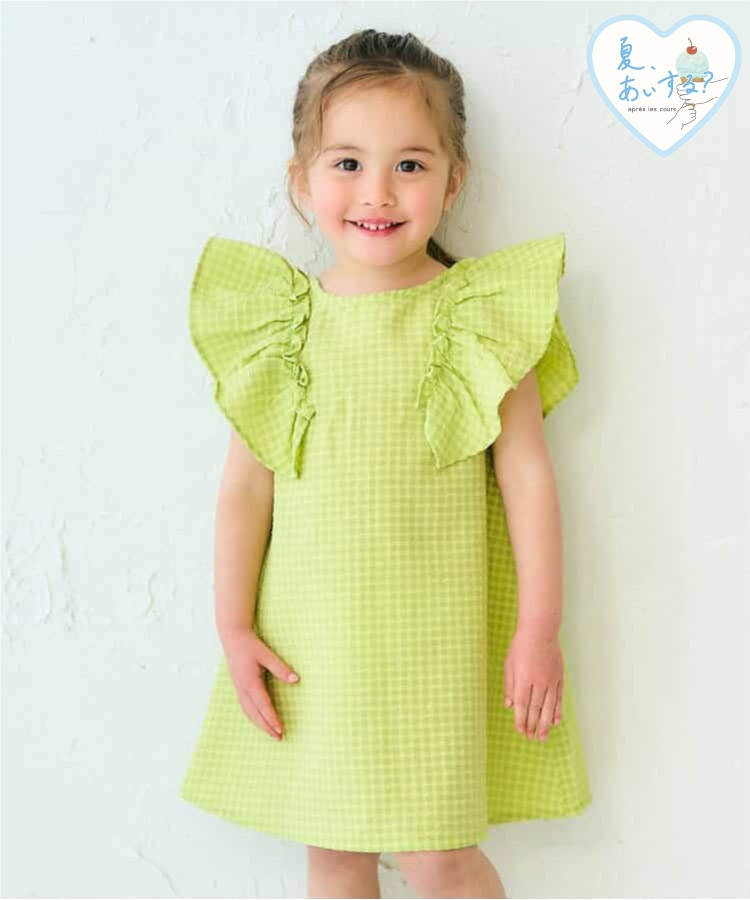 ★SALE★水陸両用カラーギンガムワンピース