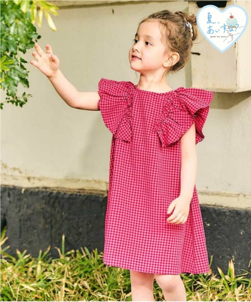 ★SALE★水陸両用カラーギンガムワンピース