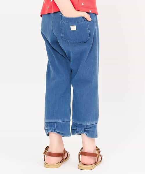 ★SALE★ひんやり後ろリボン/7days Style pants  8分丈