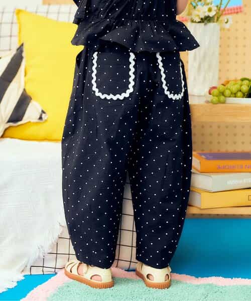 ☆6/25(木)お昼12:59まで3点10％OFF☆【リンク】タックコクーンパンツ  10分丈(セットアップ可)