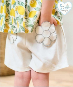 ★SALE★デイジーポケットショートパンツ_接触冷感