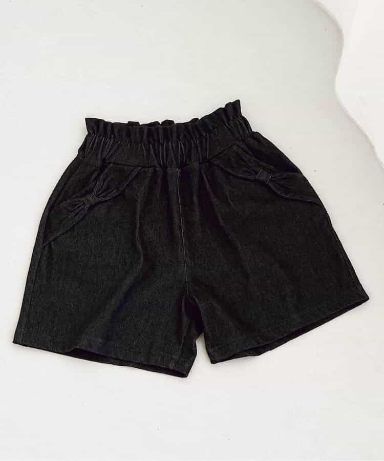 WEB限定 ひんやりリボンポケットショートパンツ 接触冷感