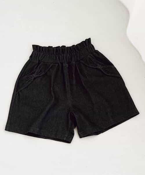 WEB限定 ひんやりリボンポケットショートパンツ 接触冷感