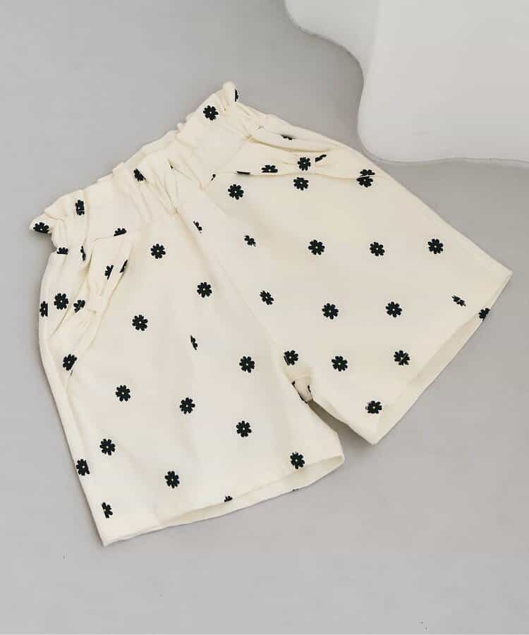 WEB限定 ひんやりリボンポケットショートパンツ 接触冷感