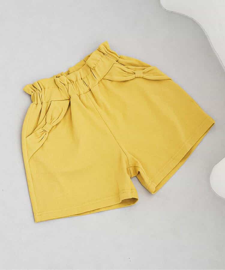 WEB限定 ひんやりリボンポケットショートパンツ 接触冷感