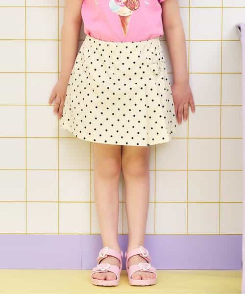 ハートバックル水陸両用キュロット  ショート丈