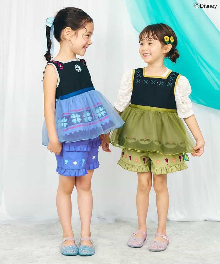【ディズニーキャラクター】アナと雪の女王 ショートパンツ(セットアップ可)_843574