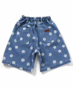 ★タイムセール★【リンク】ワイドタックショートパンツ  6分丈_845305