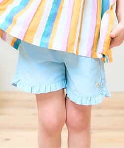 ★SALE★水陸両用フリルショートパンツ_撥水加工