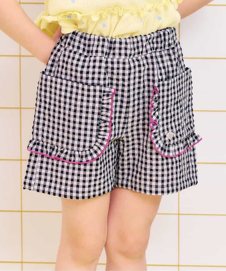 フリルポケット水陸両用ショートパンツ 撥水