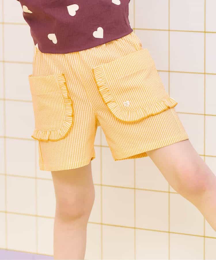 フリルポケット水陸両用ショートパンツ 撥水