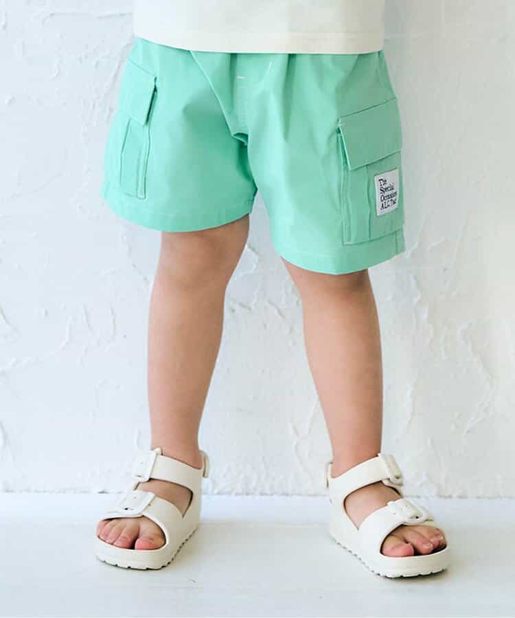 ★SALE★水陸両用カーゴハーフパンツ  5分丈_撥水加工