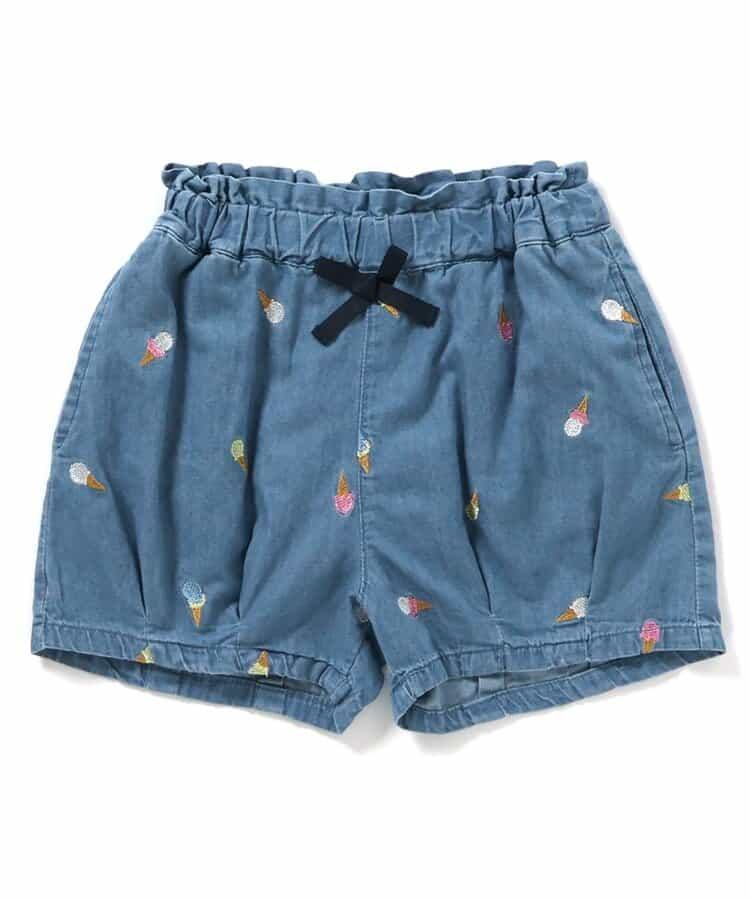 【リンク】アソート刺繍ショートパンツ