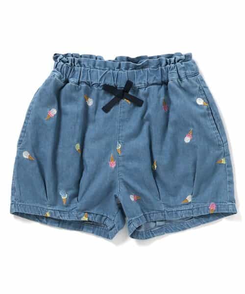 【リンク】アソート刺繍ショートパンツ
