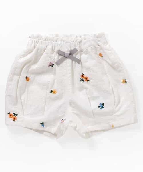 【リンク】アソート刺繍ショートパンツ