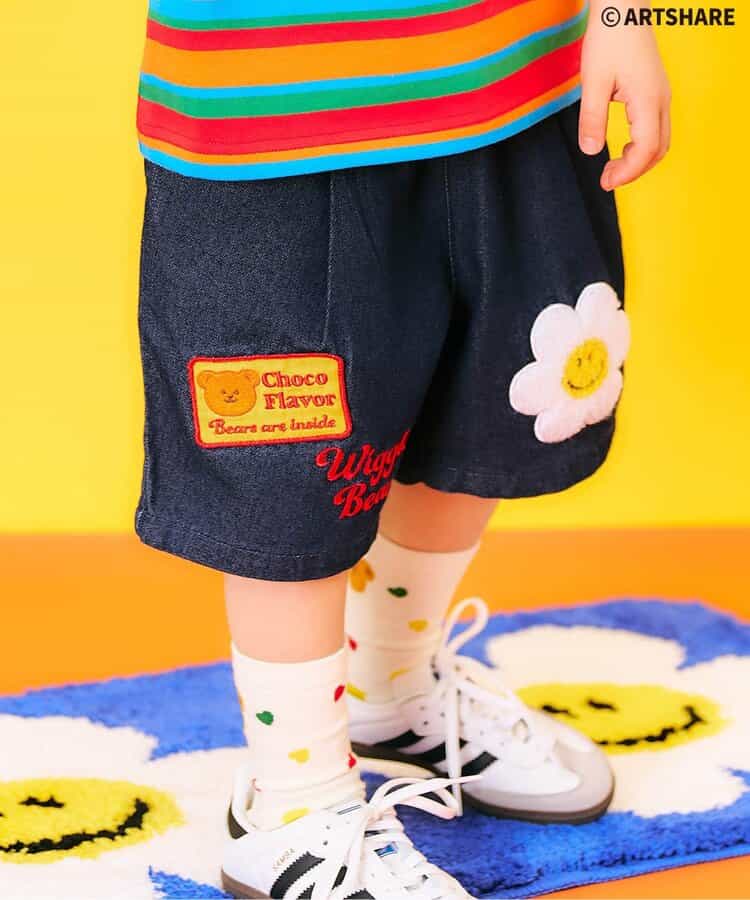 WIGGLE WIGGLE デニムハーフパンツ