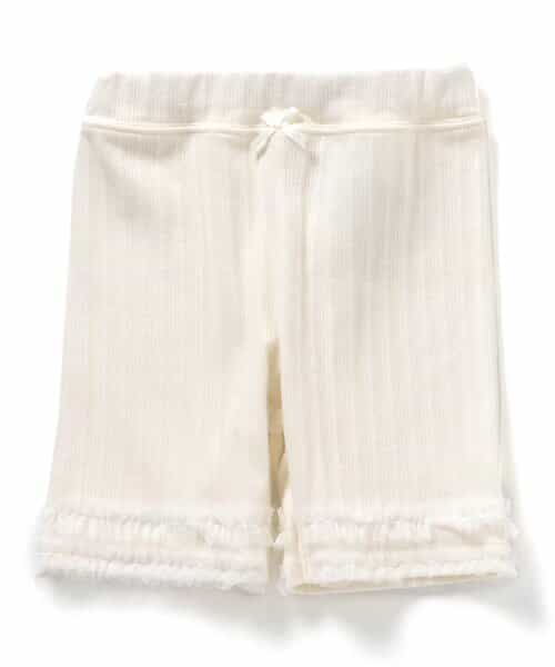 ひんやりショートレギンス_接触冷感  4分丈