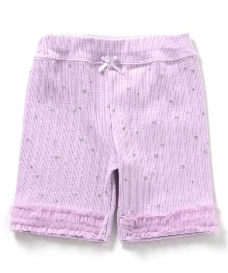 ひんやりショートレギンス_接触冷感  4分丈