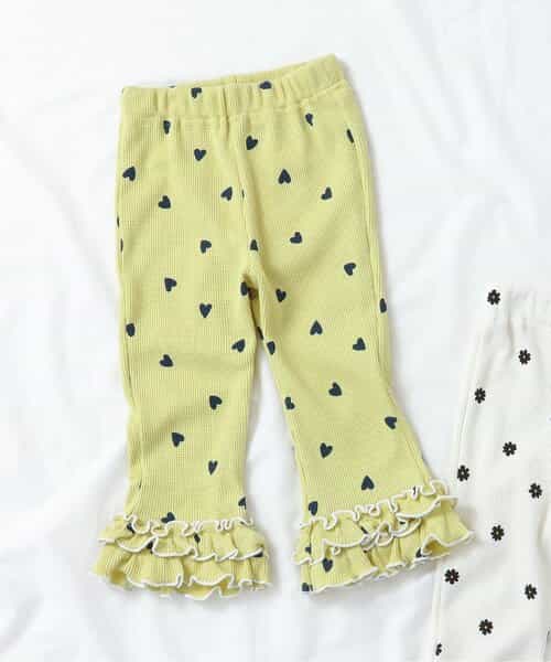 ★SALE★ワッフルフリルメローレギンス  9分丈