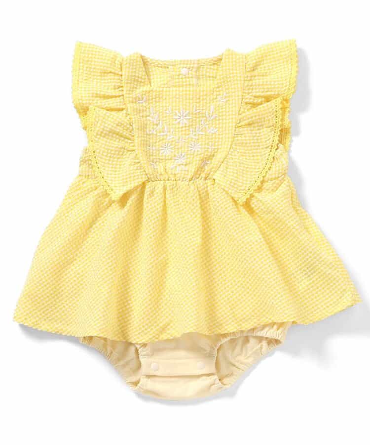 ★SALE★【リンク】ヨーク刺繍チェックロンパス