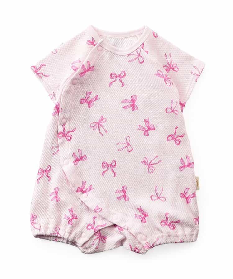 ぽこぽこ総柄ロンパス