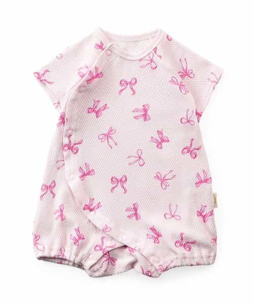 ぽこぽこ総柄ロンパス