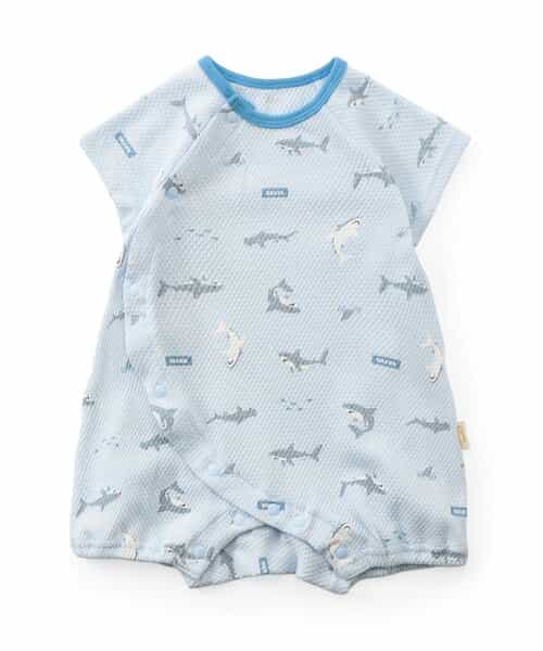 ぽこぽこ総柄ロンパス