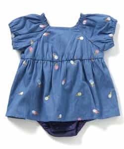 ☆4/28(火)お昼12:59まで3点10％OFF☆【リンク】アソート刺繍ロンパス