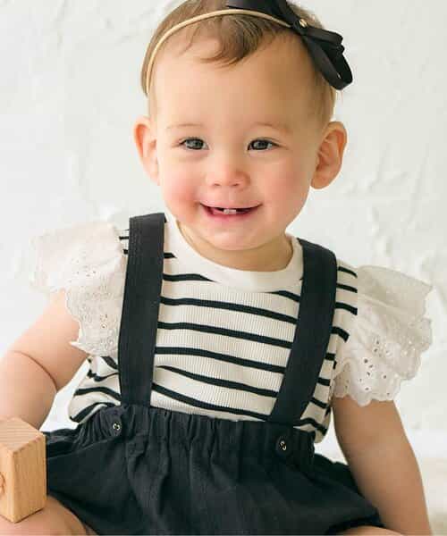 肩レースボディースーツ